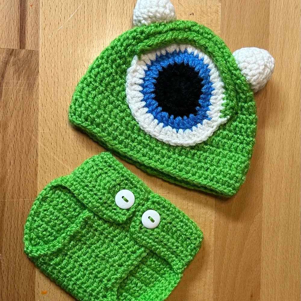Handmade Newborn Diaper Cover/Photo Op